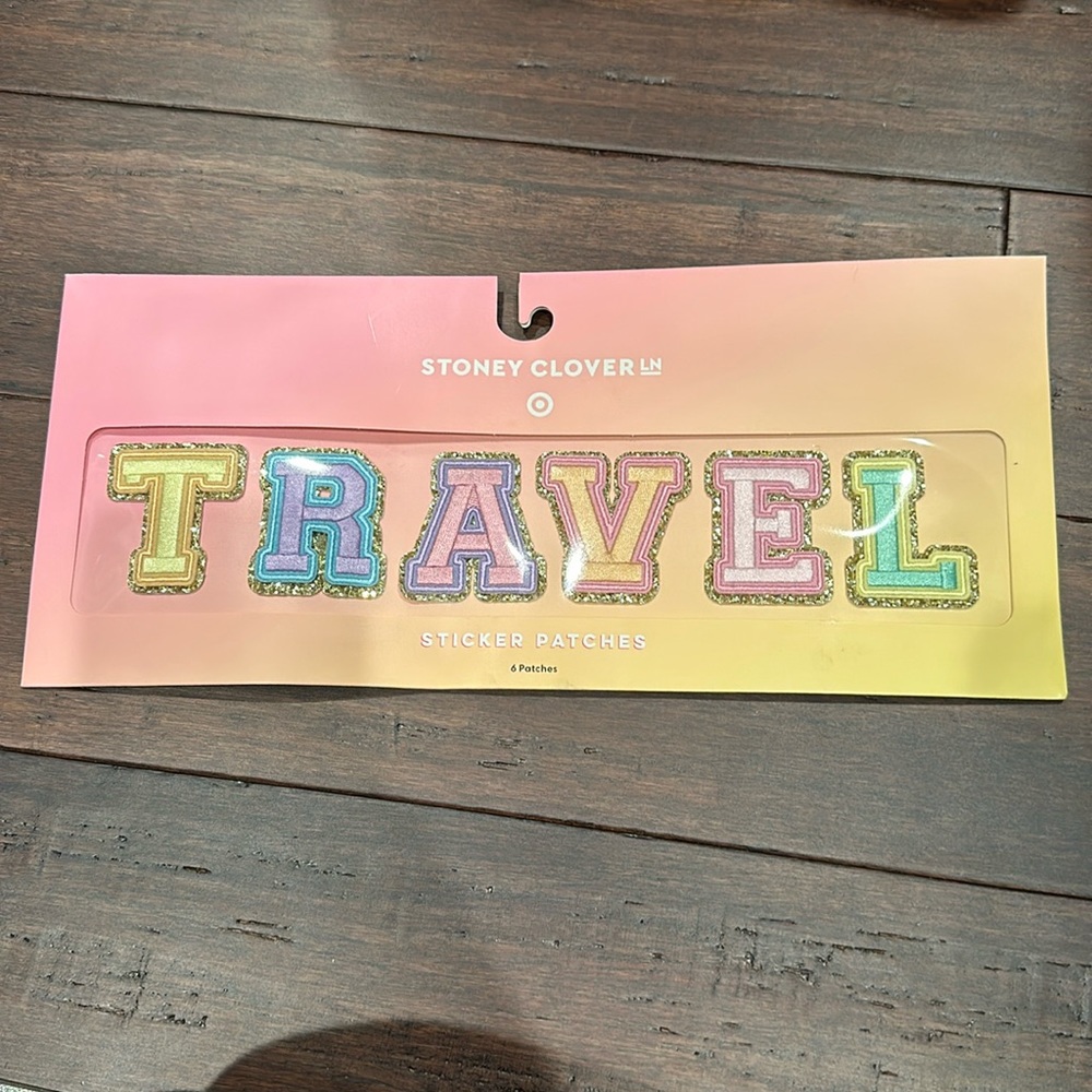 Stoney Clover travel sticker patches